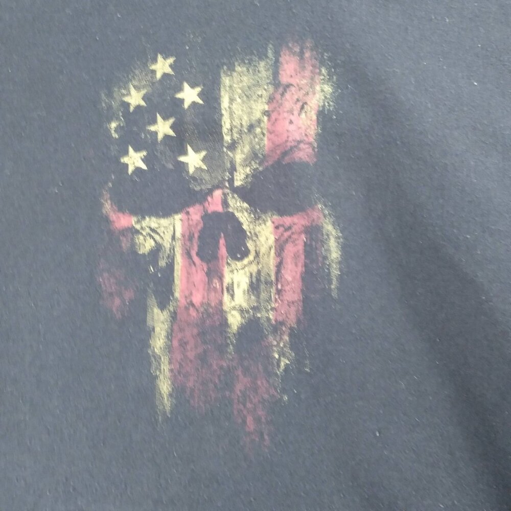 Grunt Style Hoodie & T-Shirt Bundle Patriotic Graphic Hoodie Read Condition